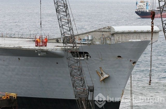 Efsane uçak gemisi artık Türkiye'de	