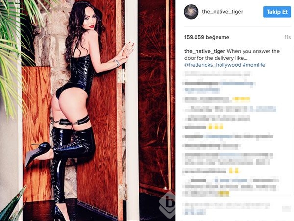 Megan Fox'tan cesur paylaşım