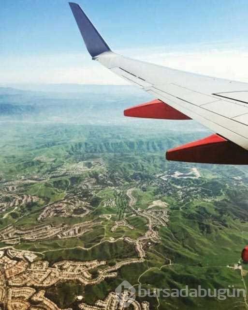 Uçakta çekilen muhteşem fotoğraflar
