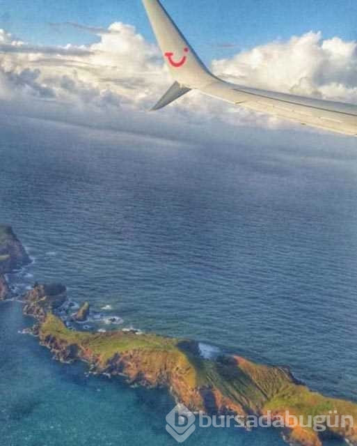 Uçakta çekilen muhteşem fotoğraflar
