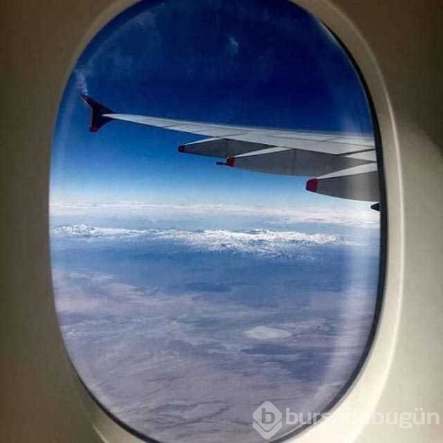 Uçakta çekilen muhteşem fotoğraflar