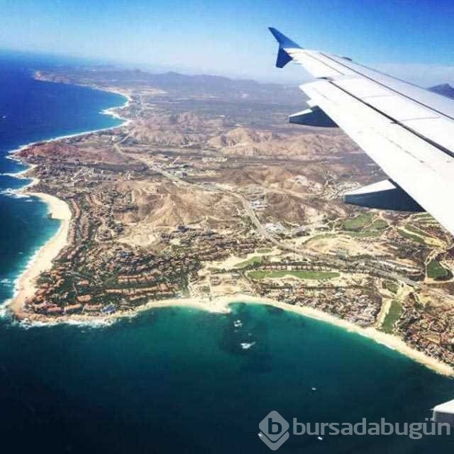 Uçakta çekilen muhteşem fotoğraflar