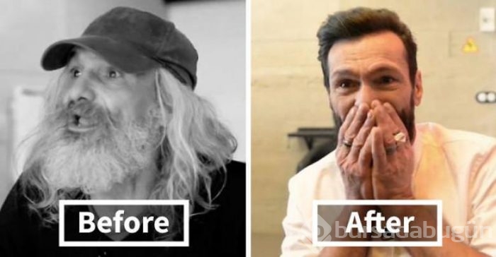 Evsiz bir insanken adeta yeniden doğan adamın değişimi