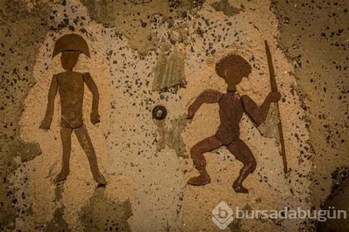 Miras kalan mağarayı şatoya çevirdi