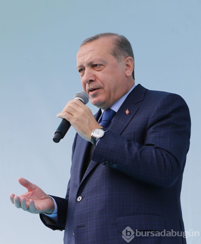 Cumhurbaşkanı Erdoğan Bursa'da konuştu
