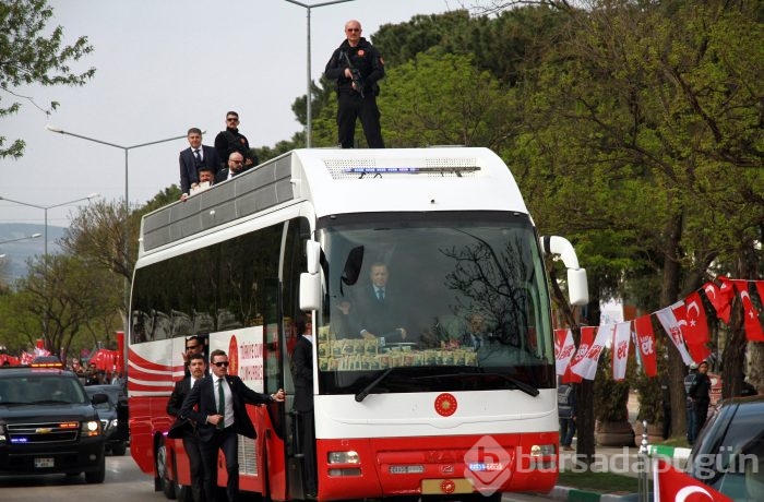 Cumhurbaşkanı Erdoğan Bursa'da konuştu
