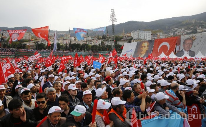 Cumhurbaşkanı Erdoğan Bursa'da konuştu

