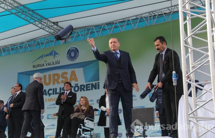 Cumhurbaşkanı Erdoğan Bursa'da konuştu

