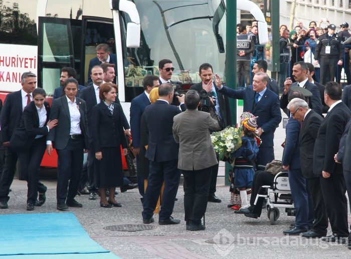 Cumhurbaşkanı Erdoğan Bursa'da konuştu
