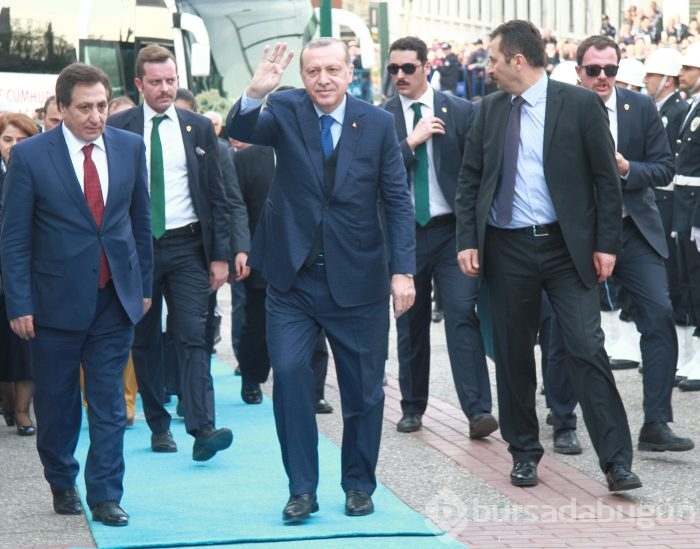 Cumhurbaşkanı Erdoğan Bursa'da konuştu
