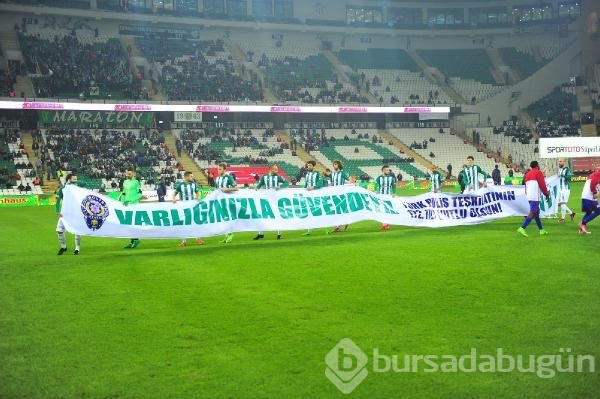 Bursaspor - K. Karabükspor maçı fotoğrafları