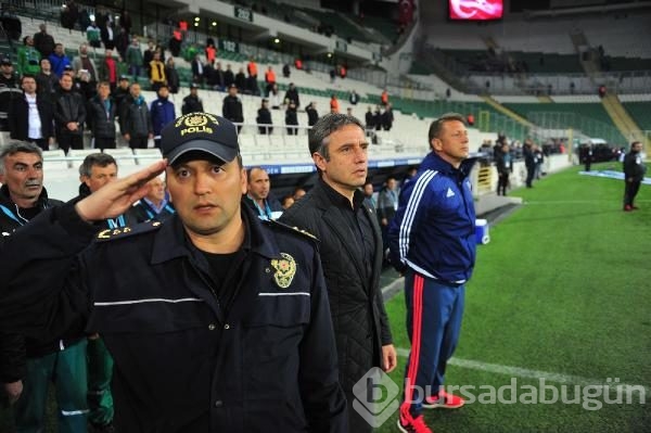 Bursaspor - K. Karabükspor maçı fotoğrafları