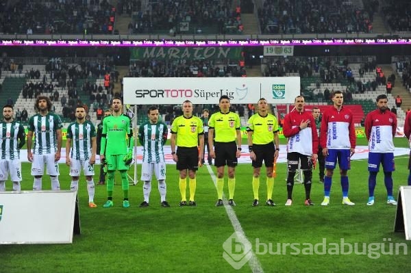 Bursaspor - K. Karabükspor maçı fotoğrafları