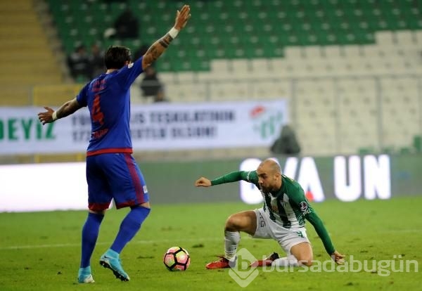 Bursaspor - K. Karabükspor maçı fotoğrafları