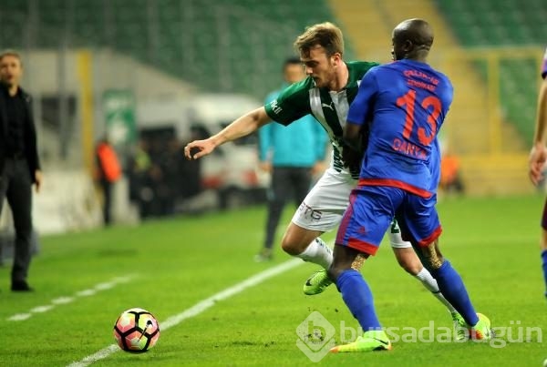 Bursaspor - K. Karabükspor maçı fotoğrafları