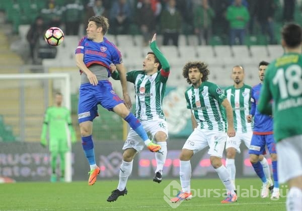 Bursaspor - K. Karabükspor maçı fotoğrafları