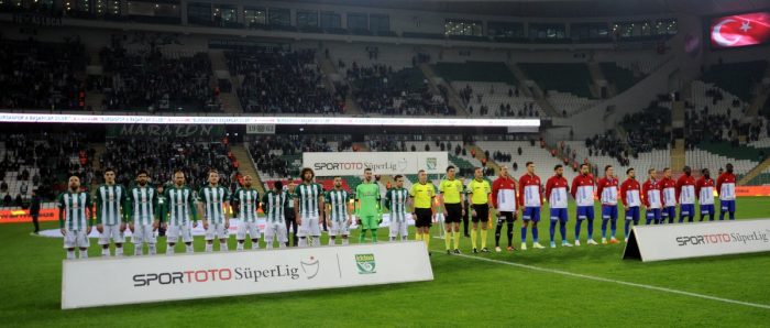 Bursaspor - K. Karabükspor maçı fotoğrafları