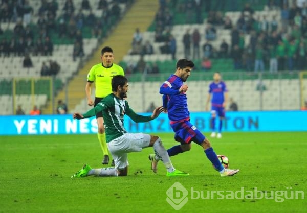 Bursaspor - K. Karabükspor maçı fotoğrafları