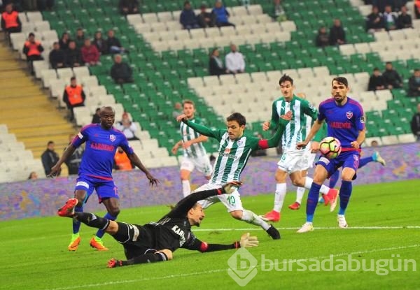 Bursaspor - K. Karabükspor maçı fotoğrafları