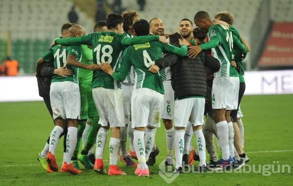 Bursaspor - K. Karabükspor maçı fotoğrafları