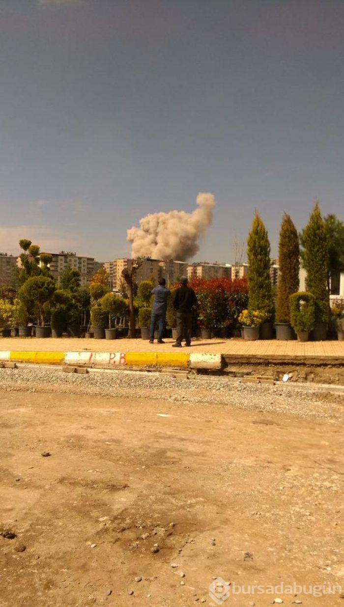 Diyarbakır'da patlama oldu! (11 Nisan 2017)
