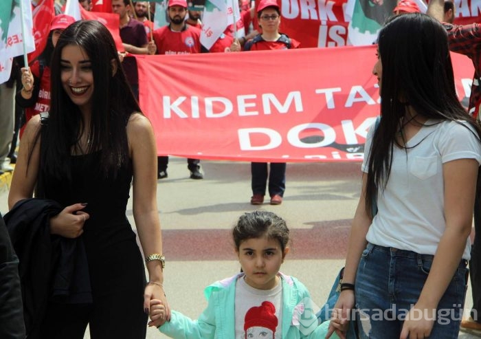 Bursa'da 1 Mayıs yürüyüşünde arbede!