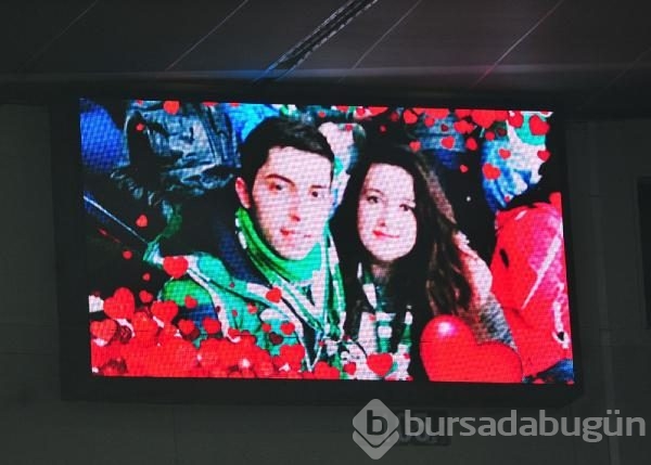 Bursaspor-Galatasaray maçından kareler
