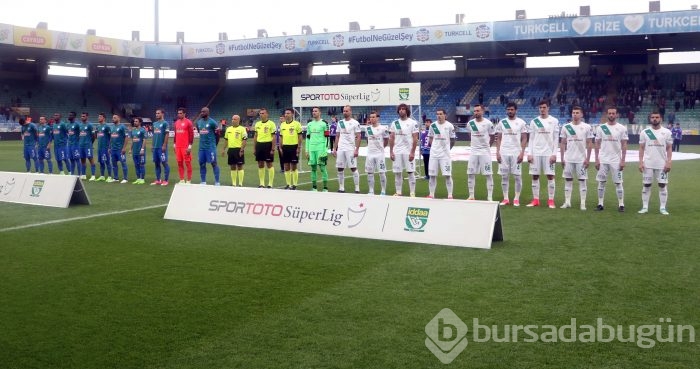 Çaykur Rizespor - Bursaspor