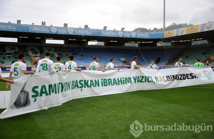 Çaykur Rizespor - Bursaspor