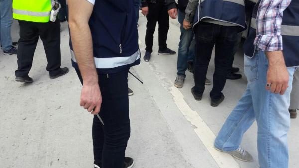 Beşiktaş taraftarı Bursa girişinde aranıyor
