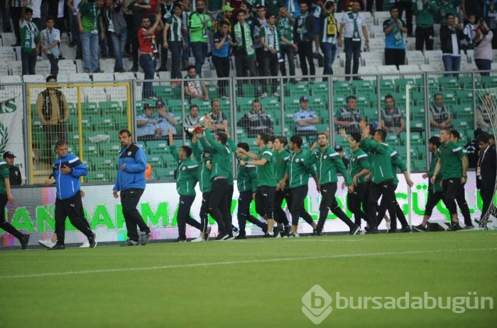 Bursaspor - Beşiktaş maçından kareler