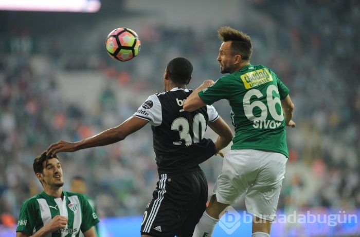 Bursaspor - Beşiktaş maçından kareler