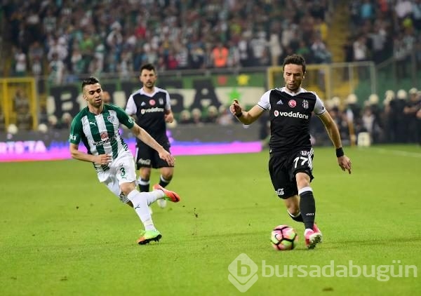 Bursaspor - Beşiktaş maçından kareler