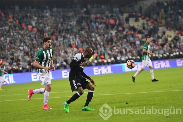 Bursaspor - Beşiktaş maçından kareler