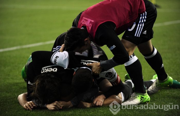 Bursaspor - Beşiktaş maçından kareler