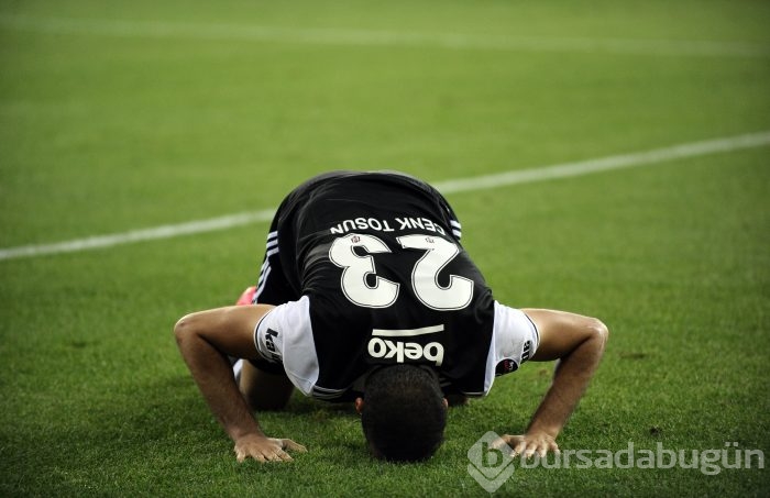 Bursaspor - Beşiktaş maçından kareler