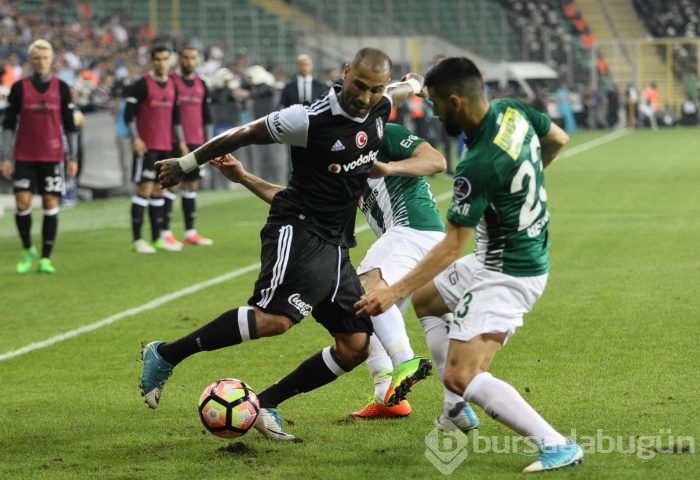 Bursaspor - Beşiktaş maçından kareler