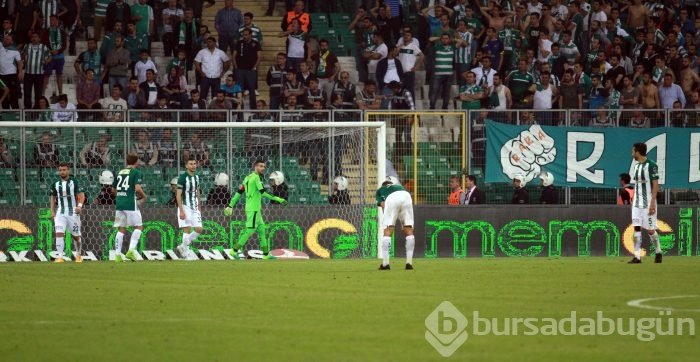 Bursaspor - Beşiktaş maçından kareler