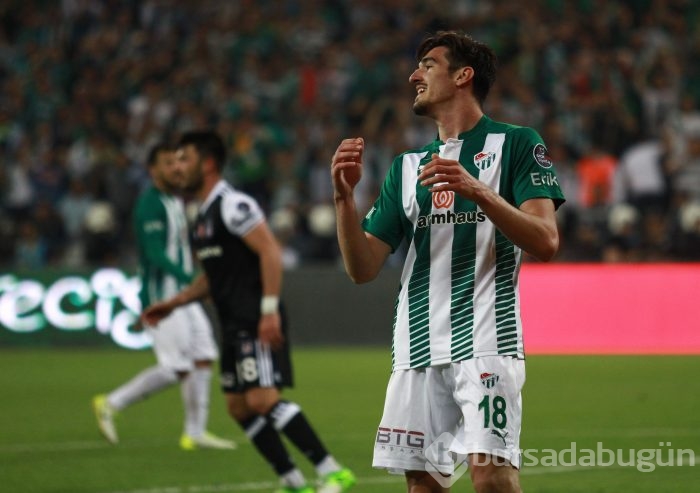 Bursaspor - Beşiktaş maçından kareler