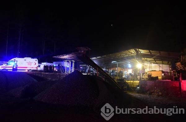 Antalya'da maden ocağında göçük