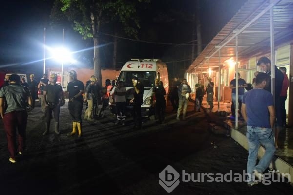 Antalya'da maden ocağında göçük
