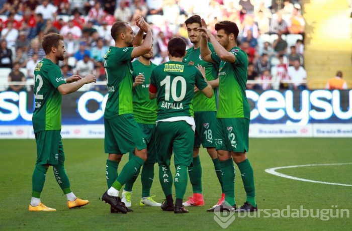 Antalyaspor- Bursaspor maçından kareler