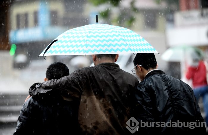 Bursa'yı sel aldı
