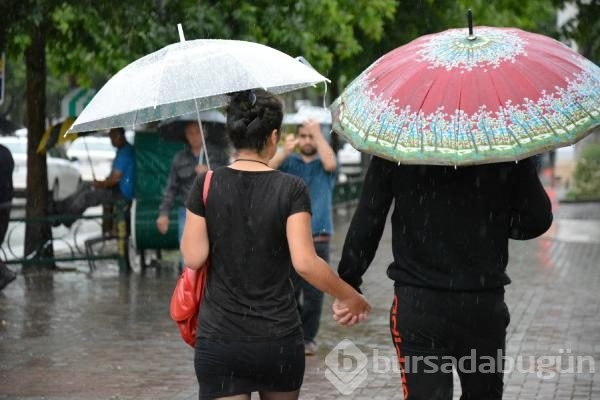 Bursa'yı sel aldı

