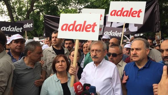 CHP'nin 'Adalet Yürüyüşü' başladı