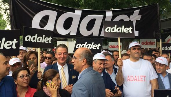 CHP'nin 'Adalet Yürüyüşü' başladı