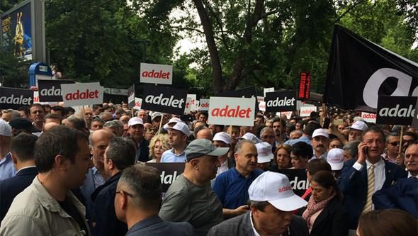 CHP'nin 'Adalet Yürüyüşü' başladı