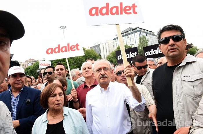CHP'nin 'Adalet Yürüyüşü' başladı