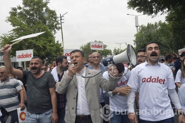 CHP'nin 'Adalet Yürüyüşü' başladı