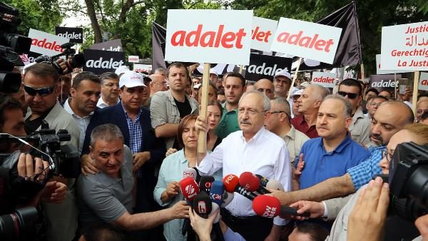 CHP'nin 'Adalet Yürüyüşü' başladı